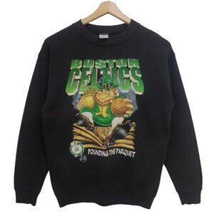 Vintage 90s Boston Celtics NBA Sweatshirt, Retro Boston Celtics Basketball Shirt